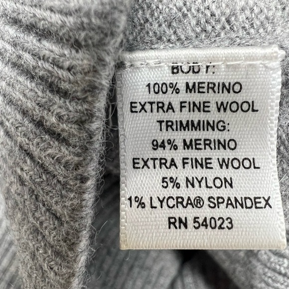 Banana Republic Extra Fine Merino Collared Sweater Women In Size M - Picture 8 of 9